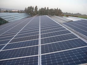Münchingen Photovoltaikanlage Unternehmen Industrie Gewerbe