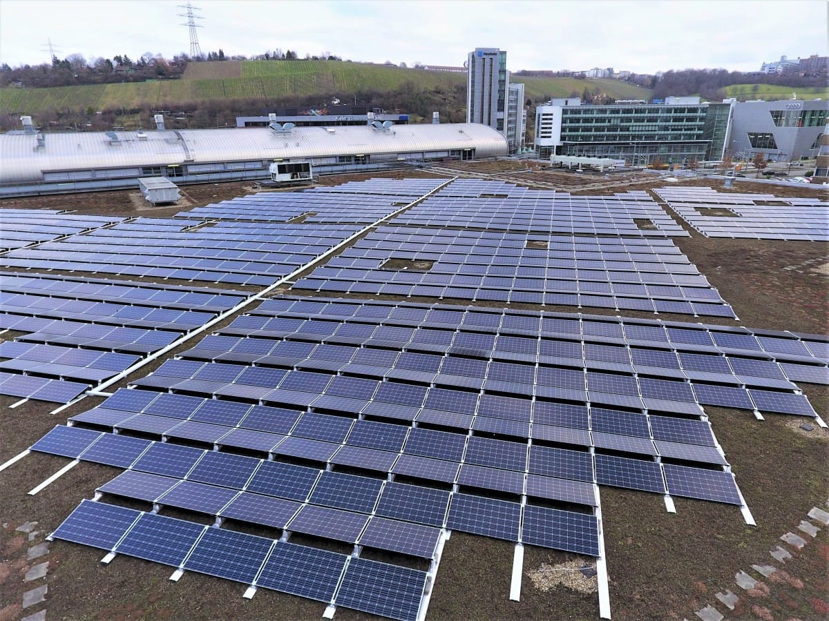 Solarkraftwerk in Stuttgart
