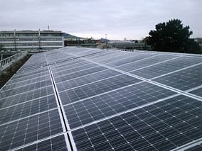 Photovoltaik-Projekt in Fellbach bei Stuttgart (2014)