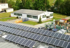 Solaranlage_Aidlingen Gewerbeimmobilie Industrie Förderung